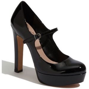 Vince Camuto jasper patent leather Mary Jane pumps